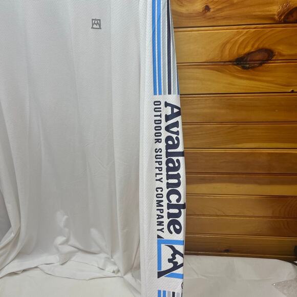 Mens‎ Avalanche long sleeve Pullover XL  White - Picture 3 of 4